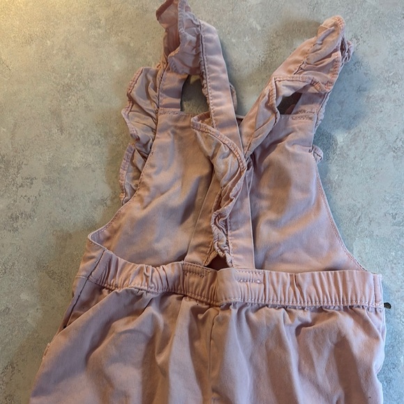 Carter's Light Pink Ruffled Romper - Picture 4 of 5